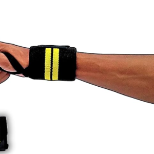 Wrist Band for Home & Gym Workout Wrist Straps for Men | Protection Strap for Workout | Supporter wrap for bone and Joint Protection | Lift Heavy and Safe