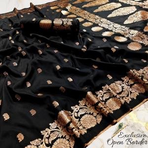 ༺꧁DUEL TONE PREMIUM KATAN WITH OPEN BORDER꧂༻ ALL BODY BUTTA