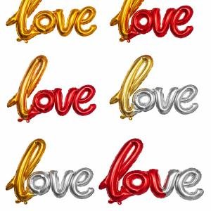 Party Propz Love Foil Balloon For Decoration(pack of 1)