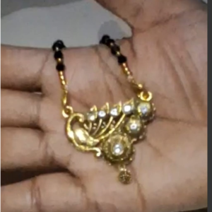 Classic Mangal sutra | Traditional Black Beads Necklace