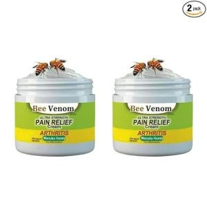 Bee Venom Pain Relief Cream || Joint and Bone Therapy Cream | Ultra Strength Bee Venom Pain Relief