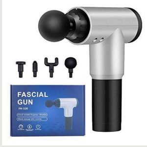 Pigeon Pulse Gun Massager With Digital Display,4 Heads,6 Speed, Rechargeable, Handheld, Percussion Muscle For Full Body Pain Relief