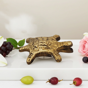 Brass Showpiece Tortoise, Turtle [Kachua] Small Statue