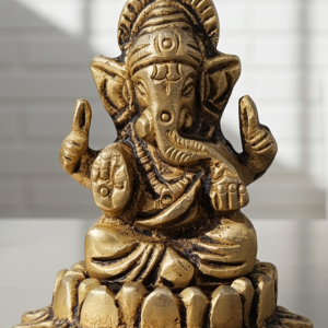 Brass Show piece Ganesh Ji Statue