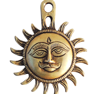 Brass Wall Hanging Showpiece Sun, Suraj Statue