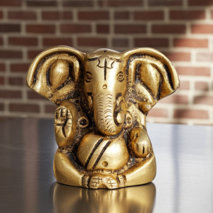 Brass Showpiece Ganesh Ji God Idol Statue