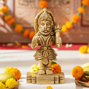 Brass Hanuman Ji God Idol Murti – Perfect For Worship