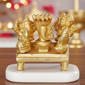 Brass Shivling Murti – Religious Home Temple Decor