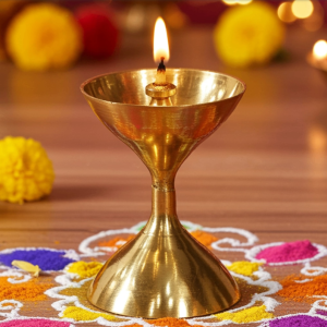 Brass Akhand Deepak No. 4