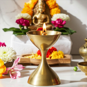 Brass Akhand Deepak No. 5