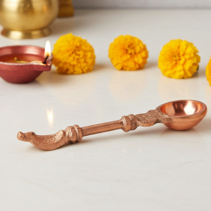 Copper Antique Achmani No. 0 – Traditional Holy Water Vessel