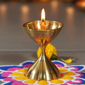 Brass Akhand Deepak No. 10