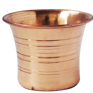 Copper Panchpatra No. 1 – Holy Water Pot for Pooja & Rituals