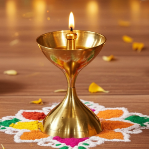 Brass Akhand Deepak No. 11