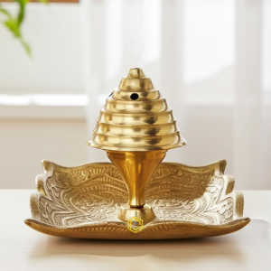 Brass Pooja Temple Agarbatti Stand