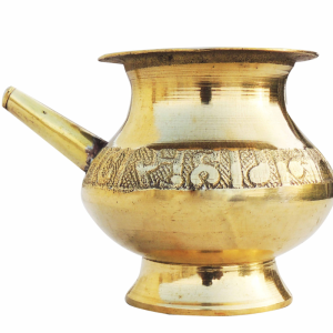 Brass Karwa Lota, 140 ML