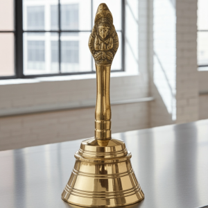 Brass Pooja Hand Bell, Garun Ghanti