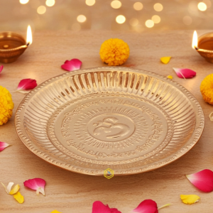 Copper Om Plate Design