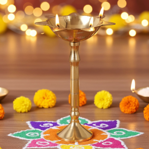 Brass Sada Panas Deepak No. 12