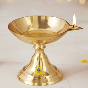 Brass Table Decor Panti Stand Deepak No. 2