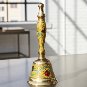 Brass Hand Bell No. 1 Yellow Color