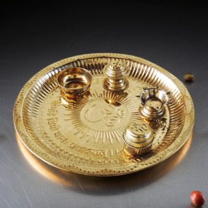 Brass Puja Thali Set
