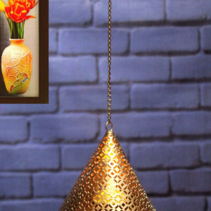 Iron Showpiece Pyramid Candle Holder, Diwali Gift Item
