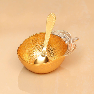 Decorative Bowl Set Apple 2 tone