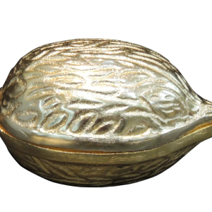 Aluminum Decorative Walnut Shape Dry Fruit Box No. 1