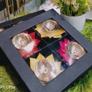 Brass Decorative Deepak Pack Of 4 Pcs.