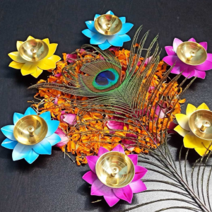 Brass Decorative Deepak Pack Of 6 Pcs