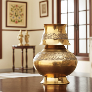 Brass Aftaba Surahi Showpiece – Vintage Decorative Home Accent