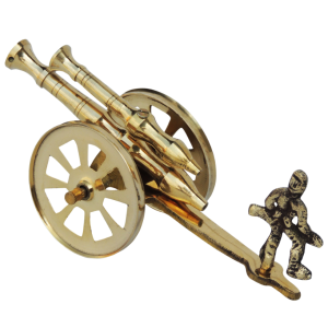 Brass Table Decor Showpiece Cannon No. 7