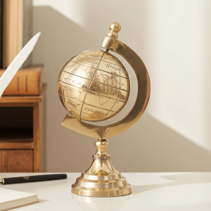 Brass Decorative Showpiece Globe