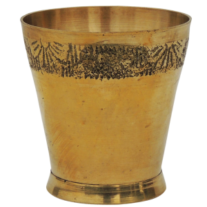 Brass Glass Embose No. 1, 50 Ml