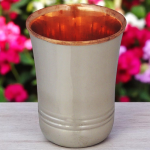 Pure Copper & Steel Glass, 250 Ml