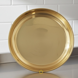 Brass Plain Plate No. 7