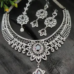 Sonamone Cubic Zircon Necklace