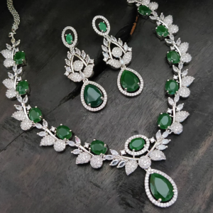 American Diamond Necklace Set