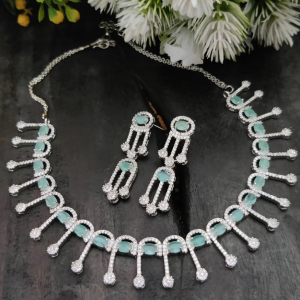 American Diamond Necklace Set