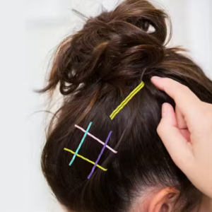 🌈 LetzShoppe 50-Pcs Colorful Bobby Pins with Cute Box