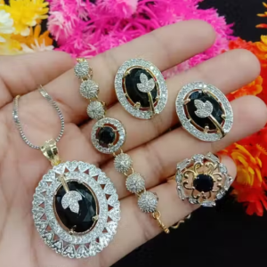 UNIQUE PENDENT SET WITH EARING , RING AND BRACLET COMBO