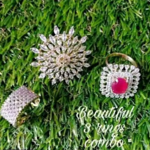 Trendy and Stylish Beautiful Adjustable Finger Rings for Girls