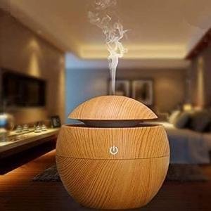 Wooden Cool Mist Humidifiers Essential Oil Diffuser Aroma