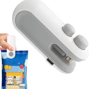 Sealing Clip Portable Mini Sealing Machine Handheld Packet Sealer for Food Snacks