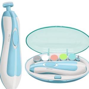 Baby Nail Trimmer New Born with Lights Electric Baby Nail Cutter 0 6 Months