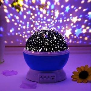 Plastic Star Master Galaxy Night Projector Lamp 360 Rotating Led Starry Light