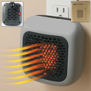 Wall Mounted Plug in Room Heater 1 Pc with Converter
