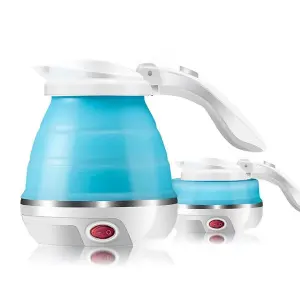 Silicone Foldable Electric Kettle Random Color