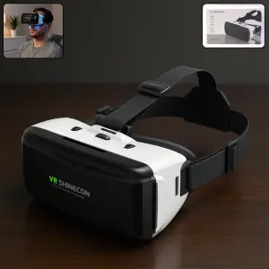Premium Vr 3d Virtual Reality Headset 1 Pc
